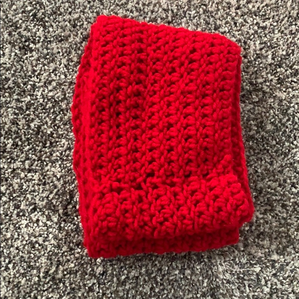 Red Infinity Scarf